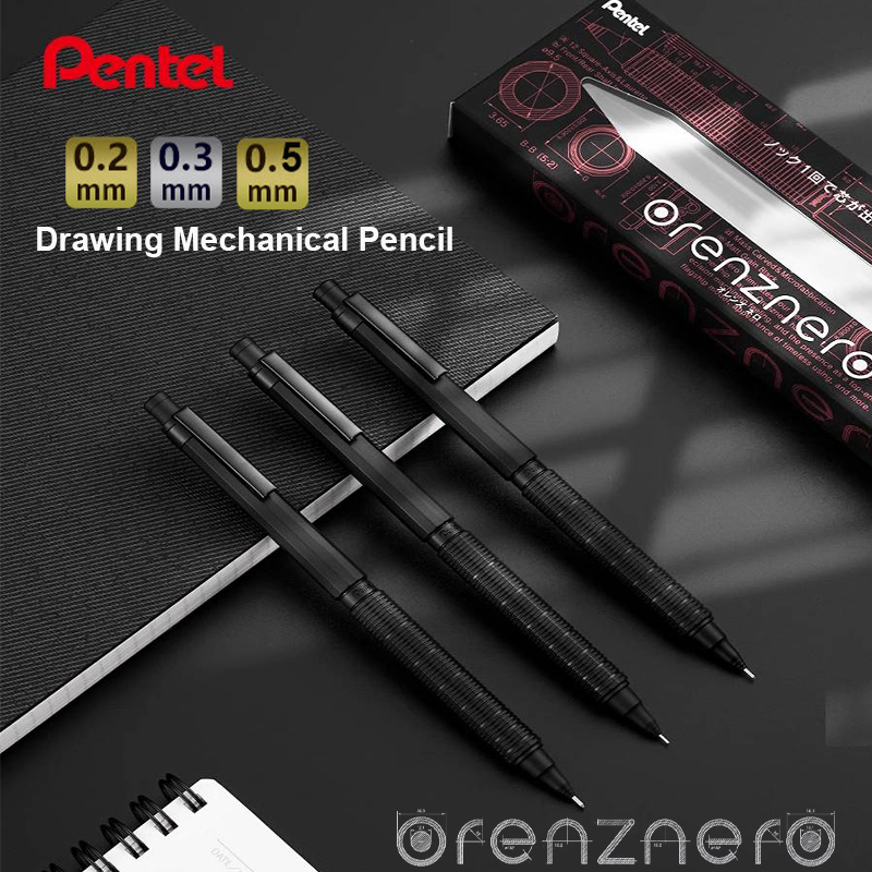 펜텔 프로페셔널 펜슬 ORENZNERO 0.2 | 0. - Pentel Pen Energel 리뷰 및 가격