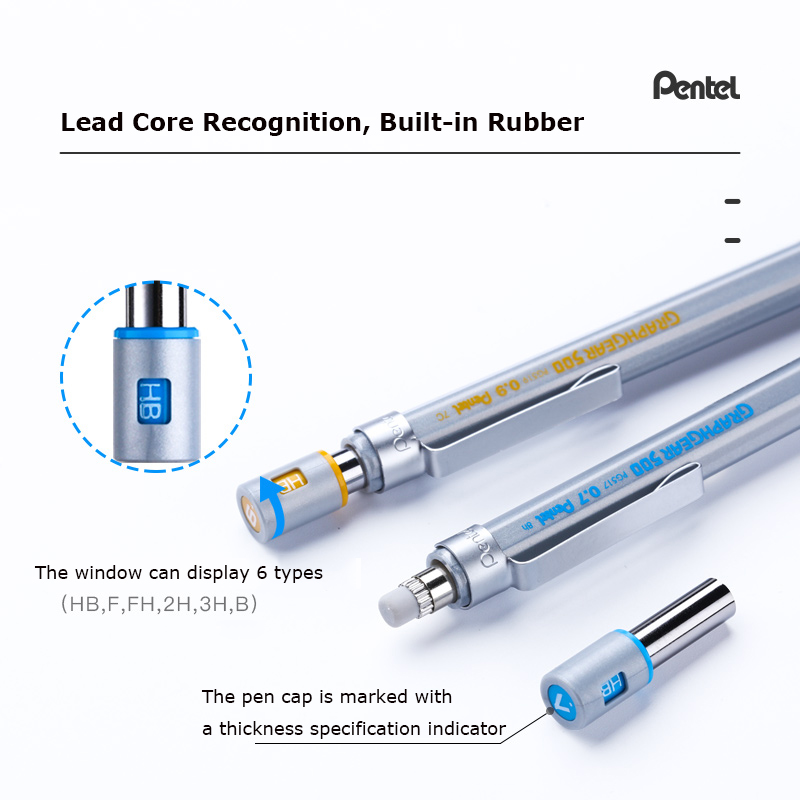 Pentel 기계식 연필 GraphGear 500 깨지 - Pentel Pen Energel 리뷰 및 가격